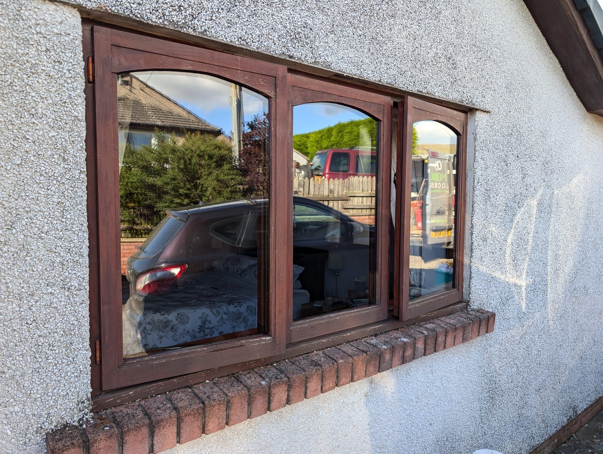 Double glazed window repaired by Monument Locksmiths in Cumbria