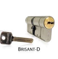 Brisant anti-snap cylinder lock and key supplied by Monument Locksmiths