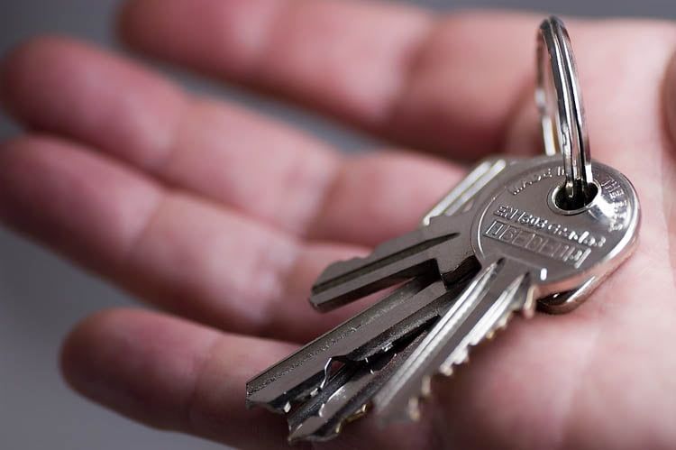 Freshly cut house keys from Monument Locksmiths Penrith