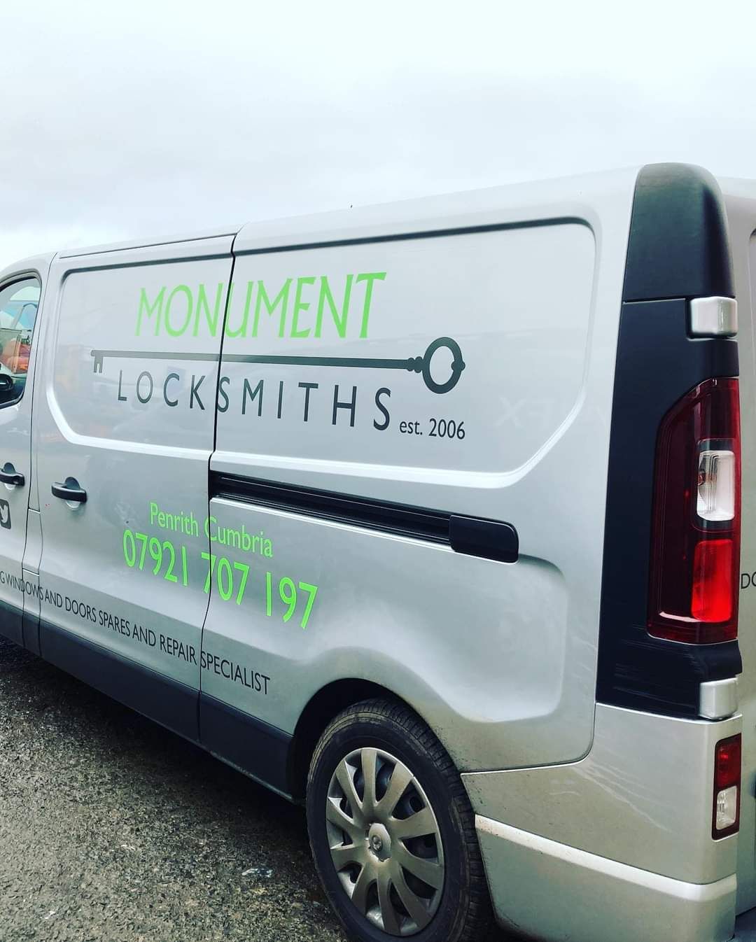 Monument Locksmiths van in Penrith, Cumbria